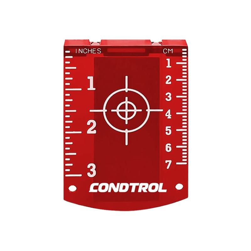 Приемник луча лазерного уровня Condtrol 1-7-010 мишень для стрельбы strike one 5 бумажная 100 шт