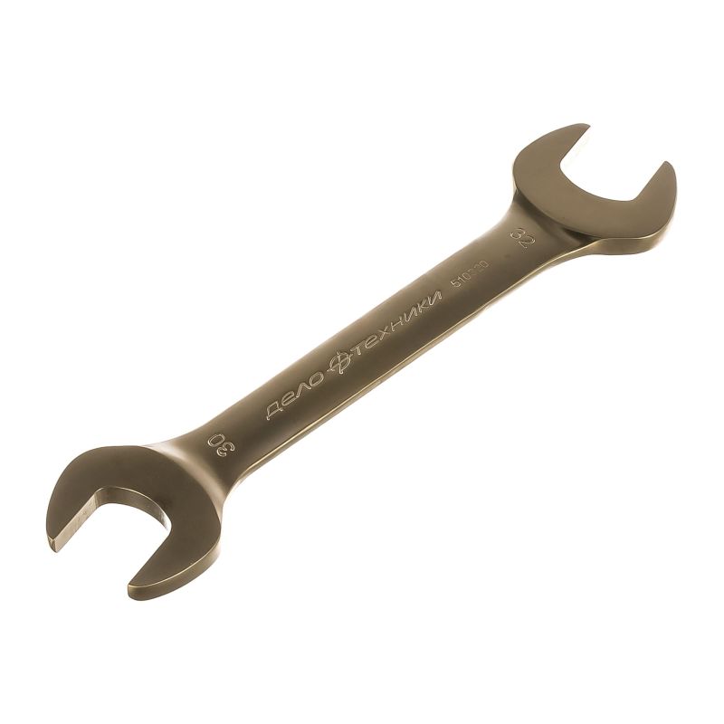Ключ рожковый Дело Техники 510320 (размер 30х32 мм, материал cr-v) рожковый ключ berger bg1086 8x10 мм