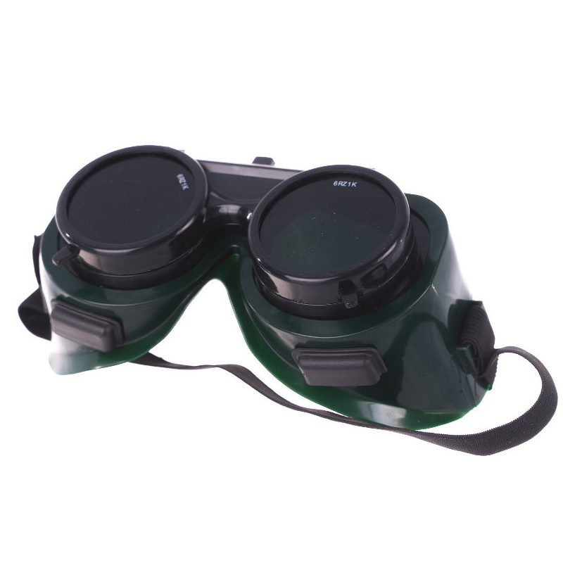 Газосварочные очки Росомз ЗНД2-Г2 Адмирал 23232 (круглые линзы) накладки standers 22 мм пвх круглые прозрачные 8 шт