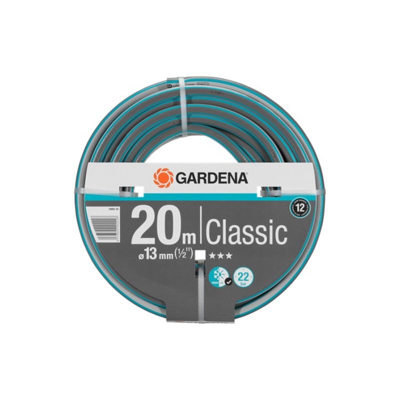 Шланг поливочный Gardena Classic 18003-20.000.00, 20 м шланг резиновый d 20 мм l 50 м поливочный волжский