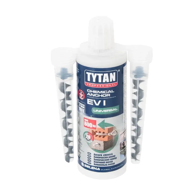 Анкер химический двухкомпонентный Tytan Professional, (компонент А + компонент В), 165 мл  19242 зубная паста splat professional лечебные травы 100 мл