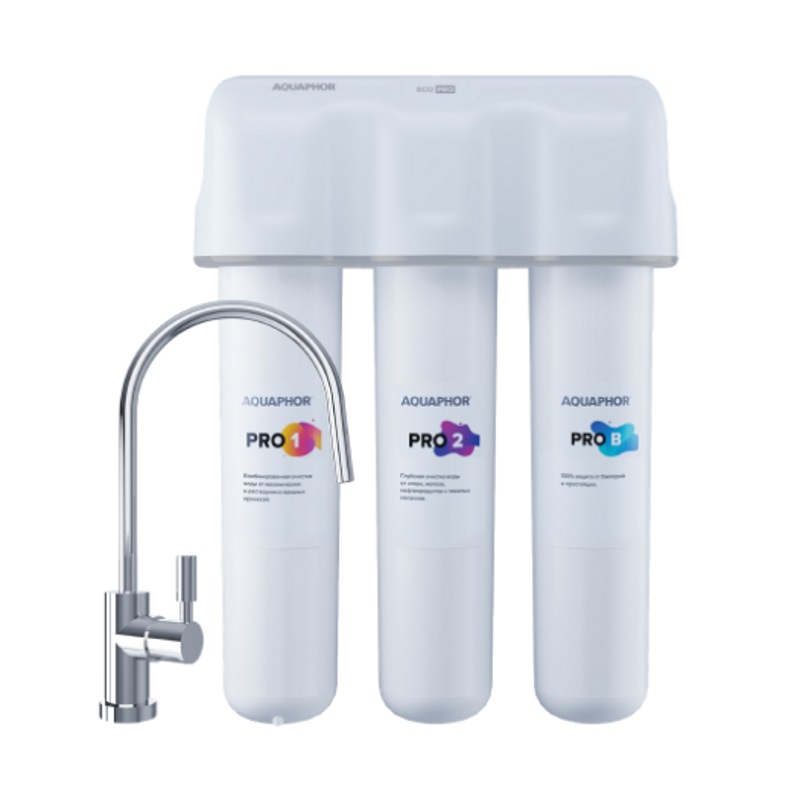 Фильтр для воды Аквафор Кристалл ECO Pro 1265 промывной фильтр аквафор 498