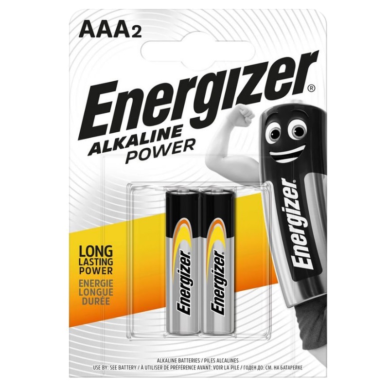 Элемент питания Energizer Power E92 BP2 E300132703 элемент питания energizer maximum plus 841025 тип aaa lr03