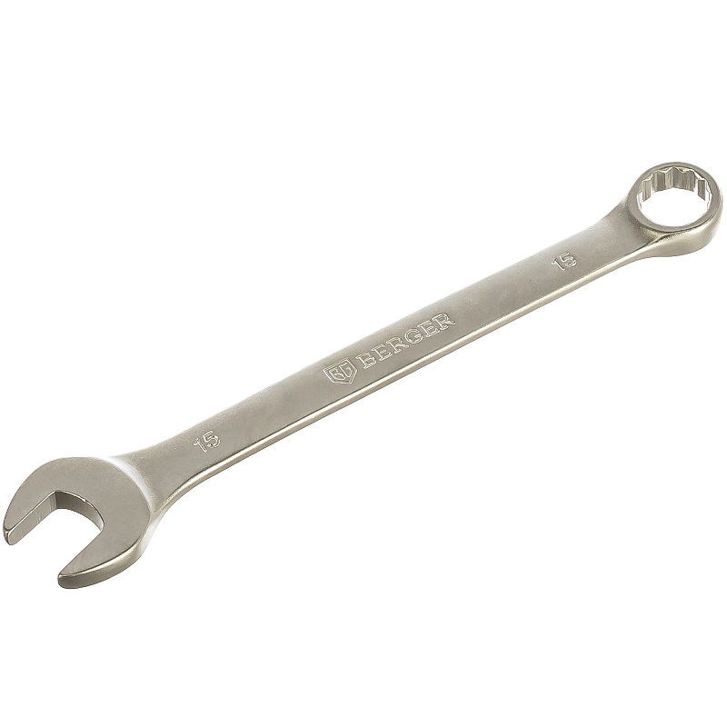 Ключ комбинированный Berger BG1129, 15 мм конусный ключ park tool 13мм 15мм ptldcw 4