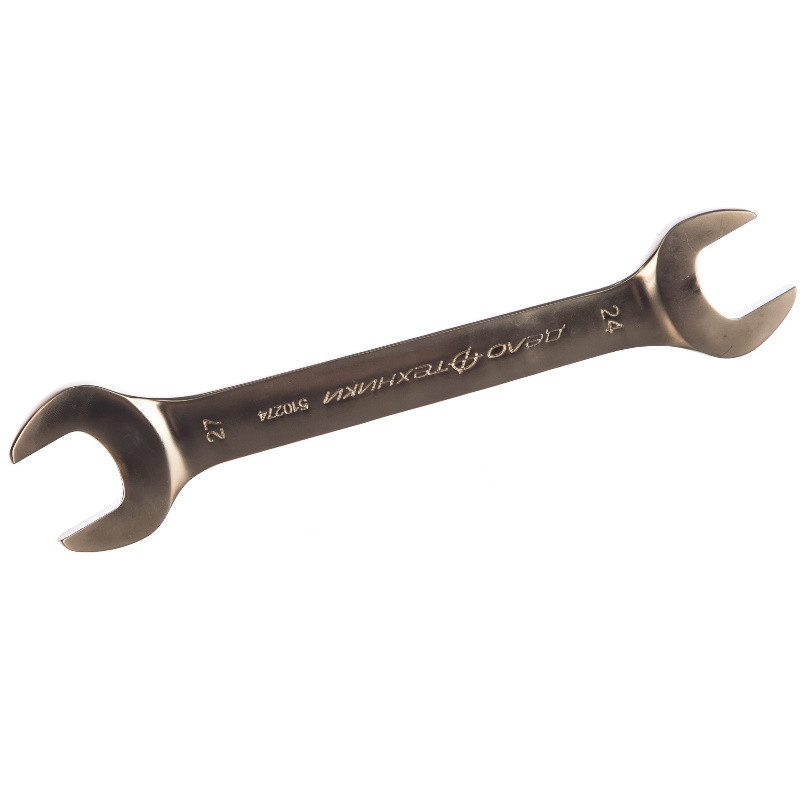 Ключ рожковый Дело Техники 24×27 мм 510274 ключ рожковый bartex 20х22 мм хромированный зеркальный crv сталь