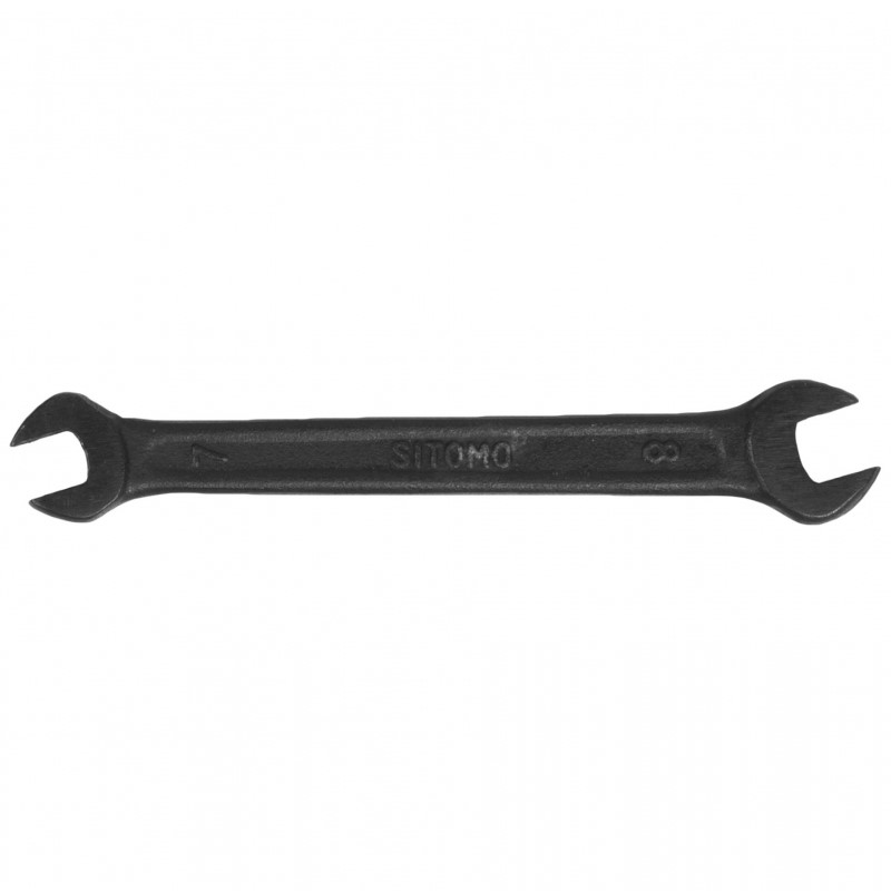 Ключ рожковый Sitomo SIT 7x8 мм (черный) ключ гаечный sitomo sit 11x13 мм черный