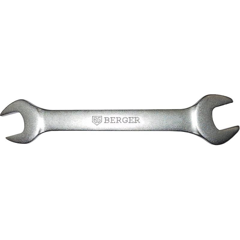 Рожковый ключ Berger BG1089 (11x13 мм) набор ключей рожковый 6 предметов bartex 6 17 мм хромированный зеркальный crv сталь держатель