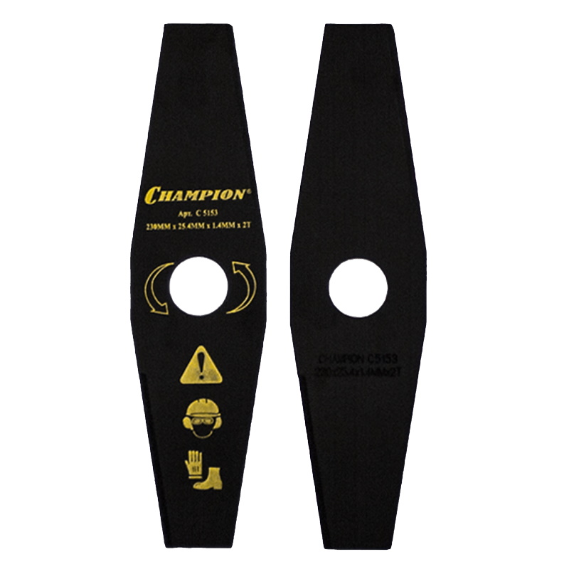 Нож для жесткой травы Champion C5153 230х25,4мм редуктор для мотокос champion 26 мм 9 зубьев