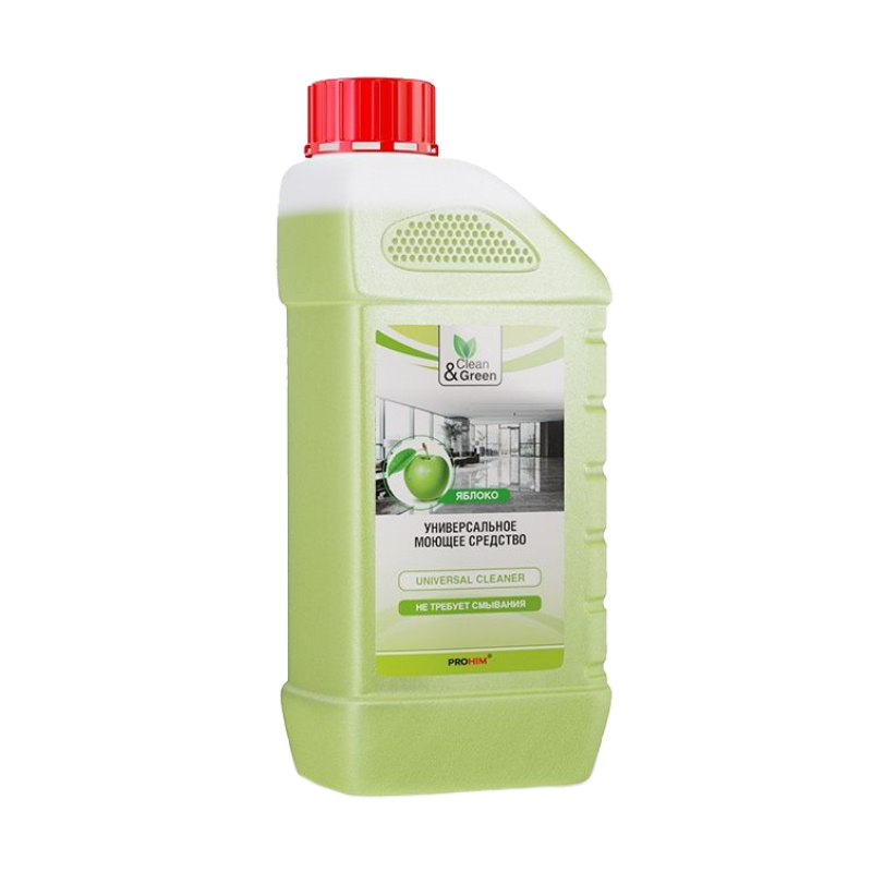 Универсальное моющее средство Clean&Green CG8050, нейтральное, 1 л универсальное кислотное низкопенное моющее средство plex