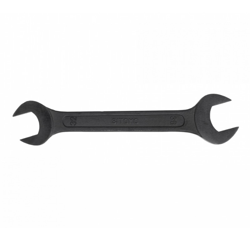 Ключ гаечный рожковый Sitomo SIT 32x36 мм (длина 310 мм, черный) гаечный рожковый ключ frosp 30х32мм