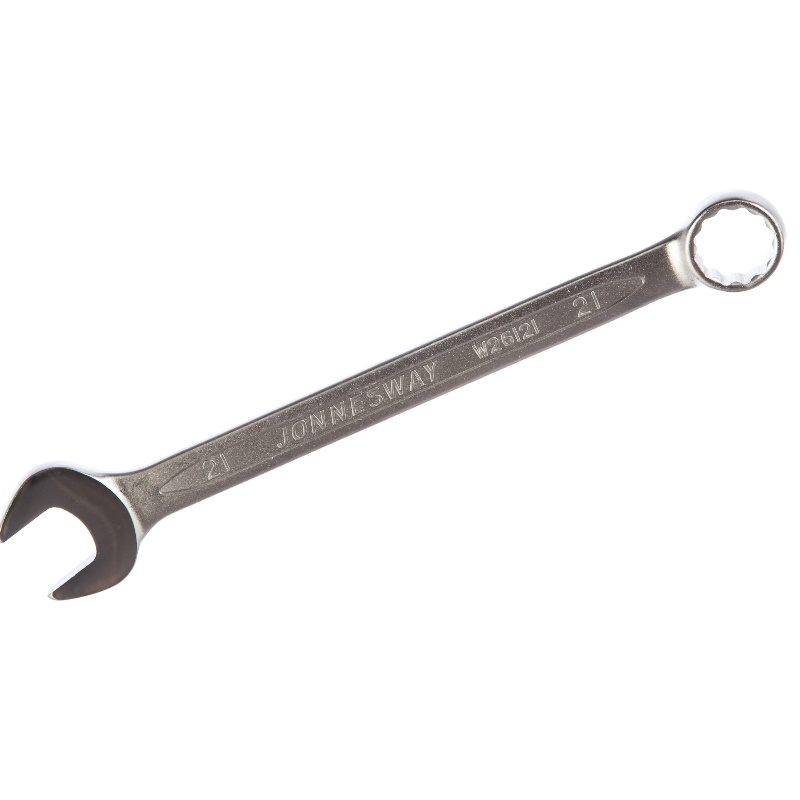 Комбинированный ключ Jonnesway W26121, 21 мм ключ комбинированный jonnesway w26112 12 мм