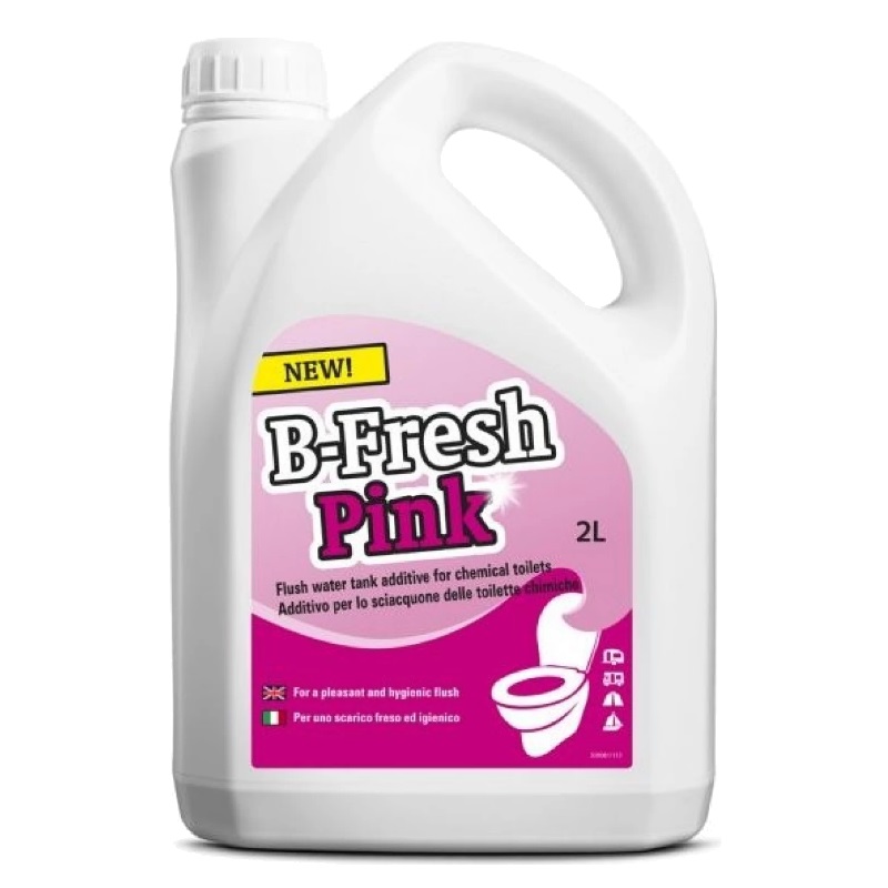 Жидкость для биотуалета Thetford B-Fresh Pink, 2 л жидкость для биотуалета lupmex effective rinse 79098 лаванда 2 л