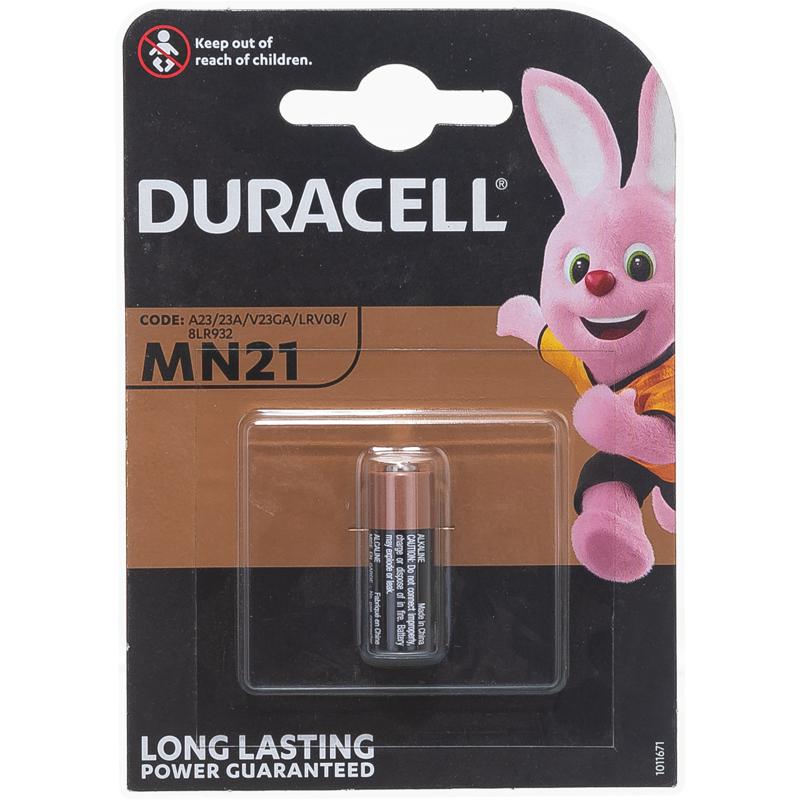 Элемент питания Duracell MN21 5000394011212 (12 В, 1 шт.) батарейка duracell lr6 4bl optimum 5014061 б0056020