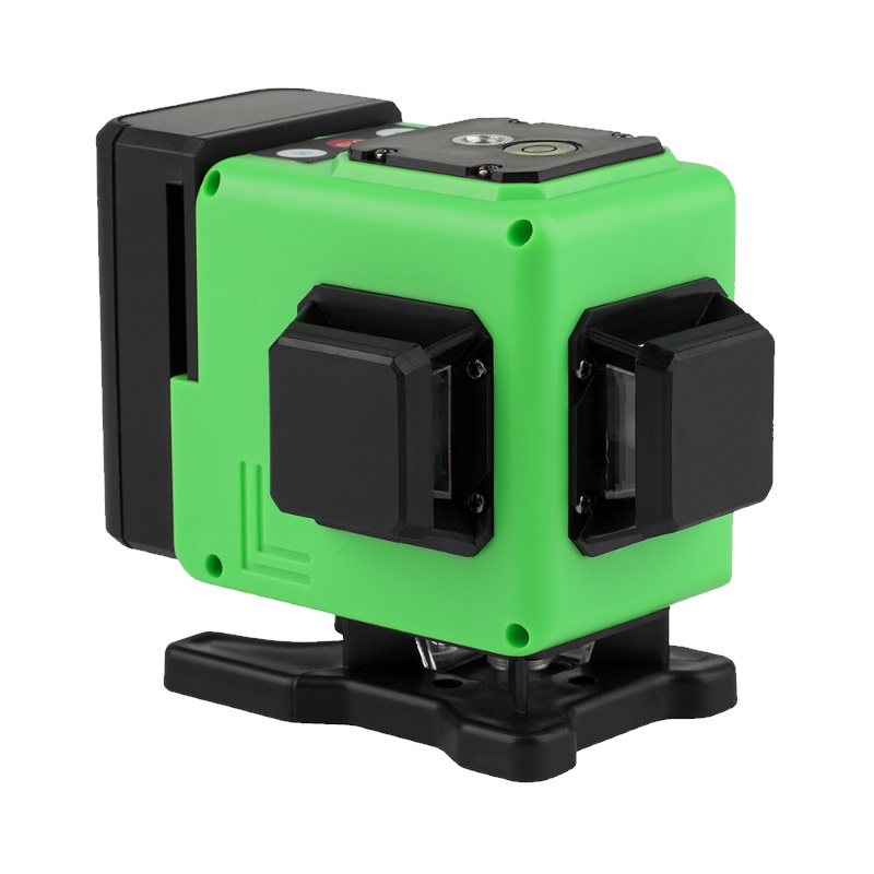 Лазерный уровень Amo LN 3D-360-3, 0,28 мм/м, 360° * 3 плоскости, зелёный луч, дальность 25 м., аккум. - 2 шт.