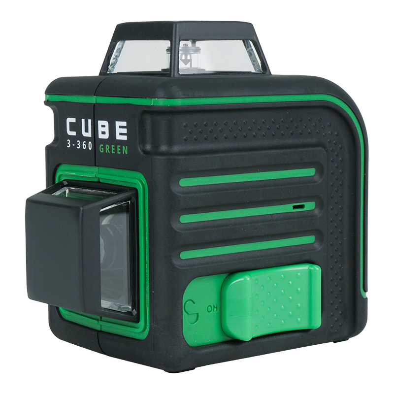 Построитель лазерных плоскостей Ada Cube 3-360 GREEN, Professional Edition А00573 построитель лазерных плоскостей самовыравнивающийся zitrek ll12 gl cube 12 линий зеленый луч 1 литиевый аккумулятор
