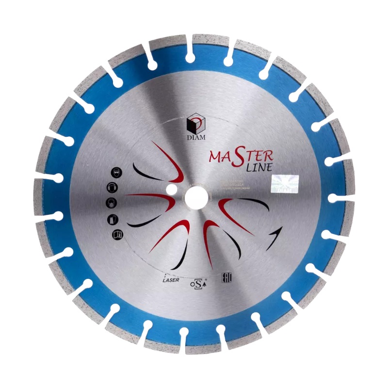 Алмазный отрезной диск по железобетону Diam Master Line 000503 (350x3.0x10x25.4 мм) алмазный диск diam master line универсал 000494 400x3 0x10x32 25 4 мм
