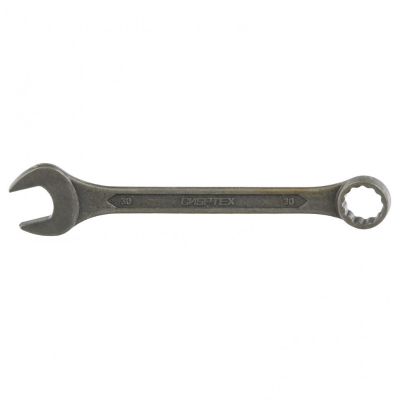 Ключ комбинированный Сибртех, 30 мм, 14916 ключ баллонный крестообразный сибртех 14257 1 2 дюйма 17x19x21 мм длина 220 мм
