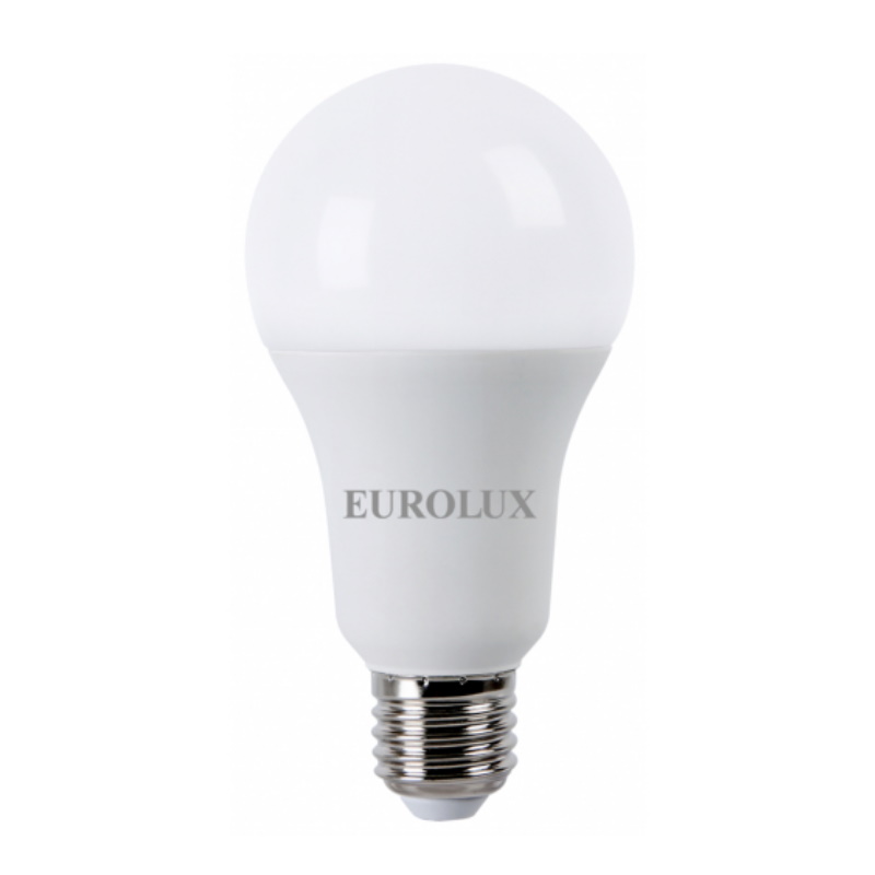 Светодиодная лампа Eurolux LL-E-A70-20W-230-4K-E27 сковорода алюминий 28 см антипригарное покрытие гурман мерцание лиловый аметист гм2801 ла