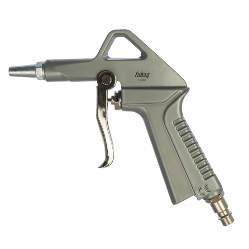 Продувочный пистолет Fubag DG 170/4 110121 (8641882) (давление 4 бара, расход воздуха 170 л/мин, тип соединения рапид) пневмопистолет frosp st64 уцененный б у с ремонта