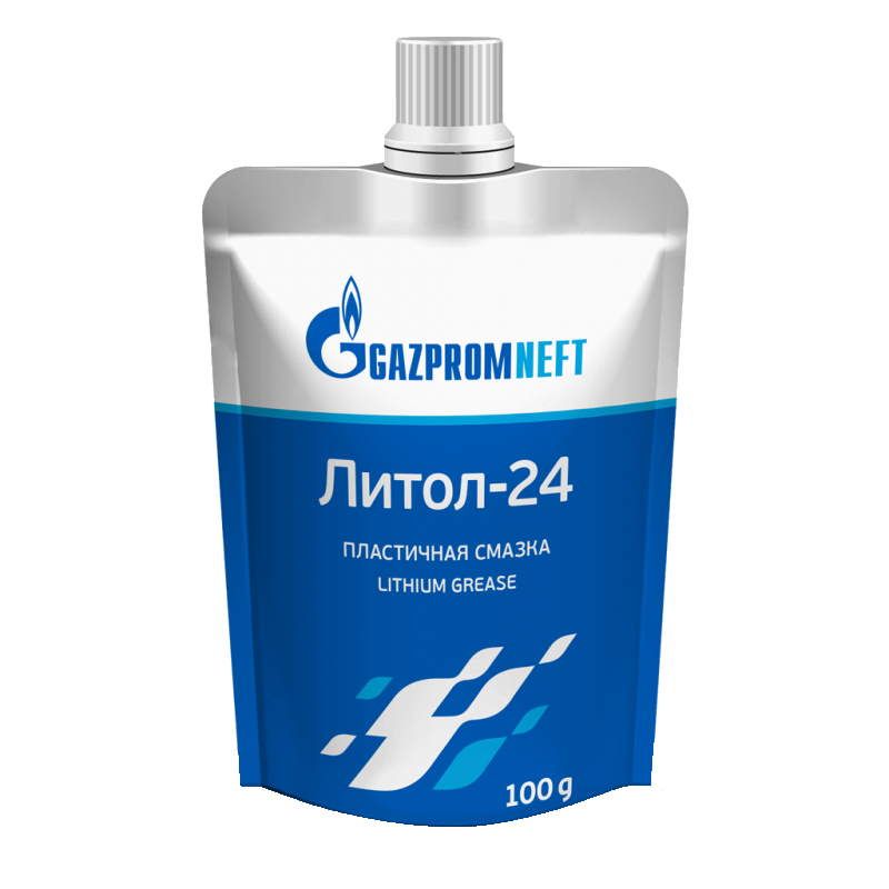 Смазка автомобильная Gazpromneft ЛИТОЛ-24, дой-пак 100 г сухая смазка для зубчатых колес oks