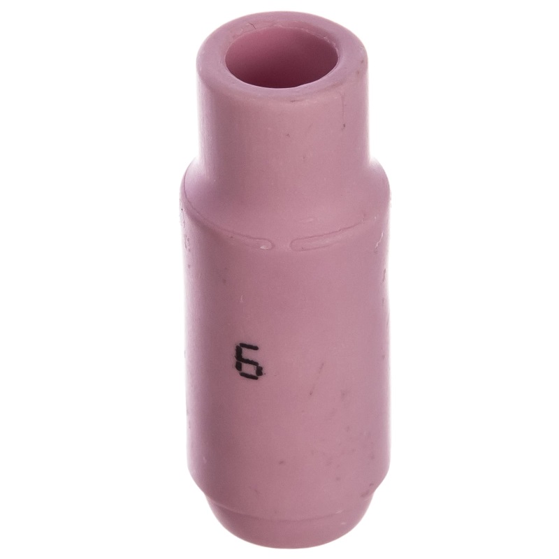 Сопло керамическое для газовой TIG горелки №6 Сварог TS 17-18-26 IGS0009 (9.5 мм) 00000087347 керамическое сопло для газовой линзы 11 для fb tig 17 18 26 fubag