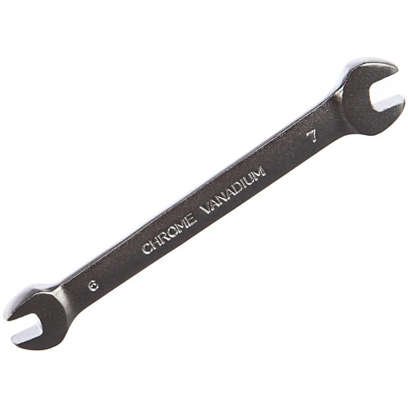 Рожковый ключ Berger BG1084, 6x7 мм ключ рожковый bartex 8х10 мм матовый crv сталь
