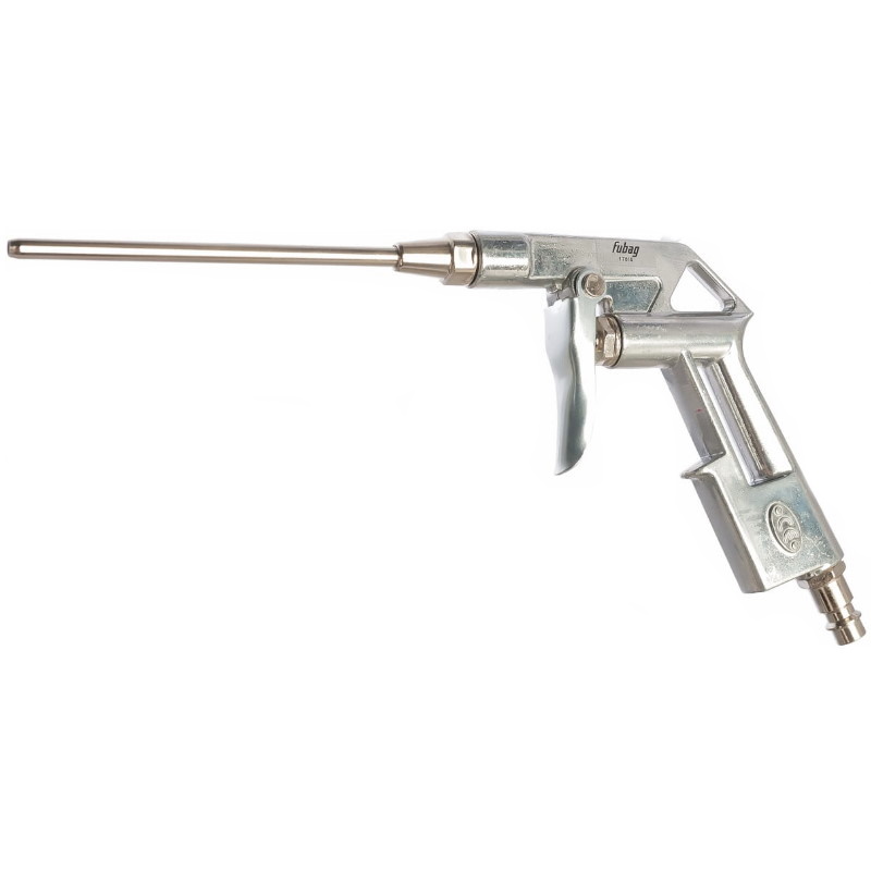 Удлиненный продувочный пистолет Fubag DGL 170/4 110122 (давление 4 бара, расход воздуха 170 л/мин) пневмопистолет продувочный удлинённый fubag 110122 8641877