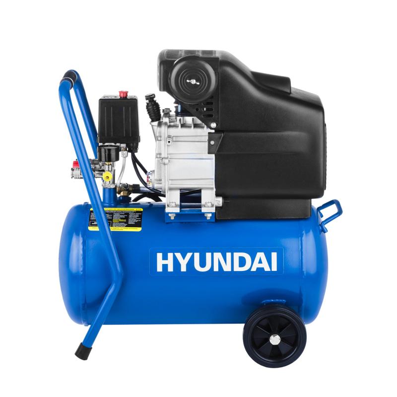 Компрессор масляный Hyundai HYC 2324 30040 доп опция охлаждение воздуха и частотный привод для компрессора remeza вк50 2 5
