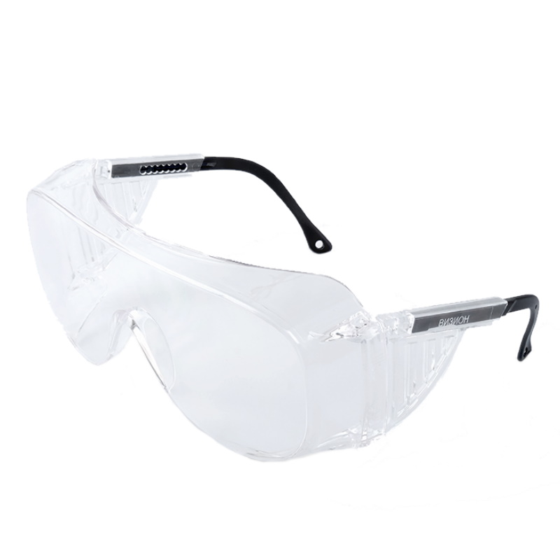 Очки защитные токарные Росомз ВИЗИОН О45 открытые (бесцветные, защита от пыли, твердых частиц)