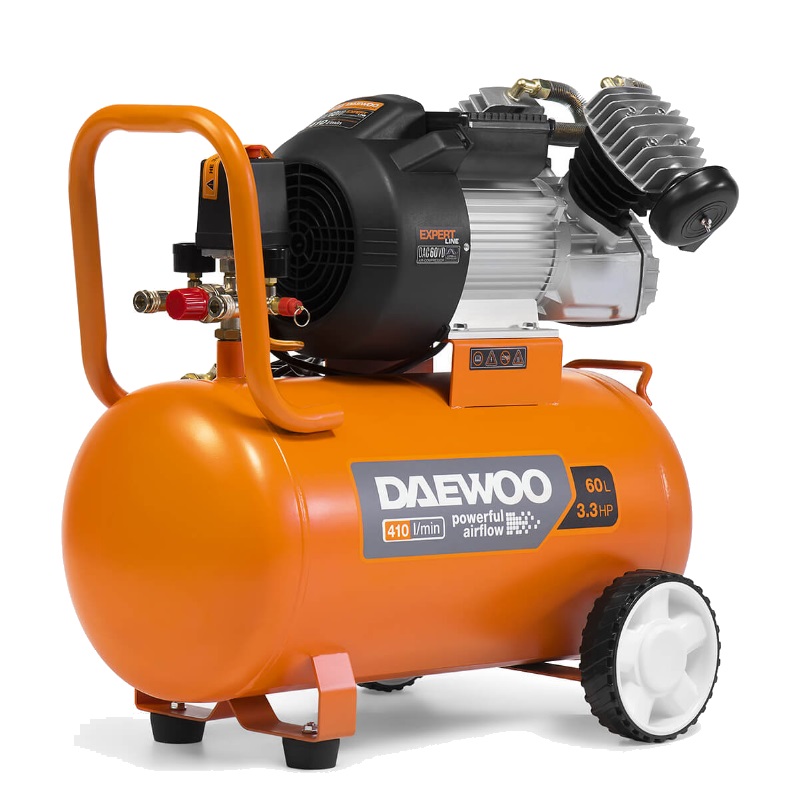 Компрессор поршневой Daewoo DAC 60VD доп опция охлаждение воздуха и частотный привод для компрессора remeza вк50 2 5