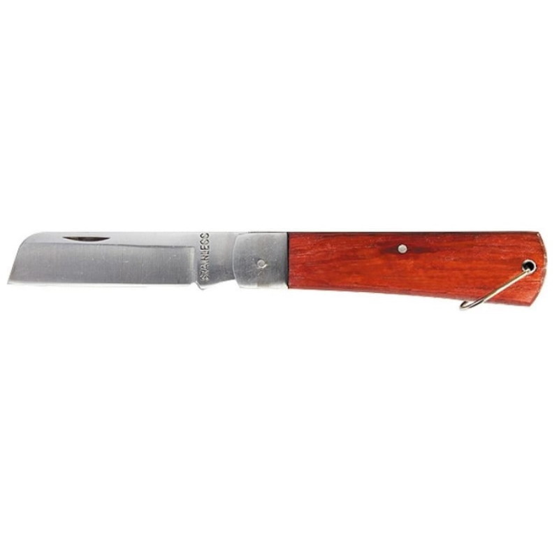 Нож складной с деревянной ручкой Sparta 78998, 200 мм верстак складной sparta 257055 максимальная нагрузка 100 кг