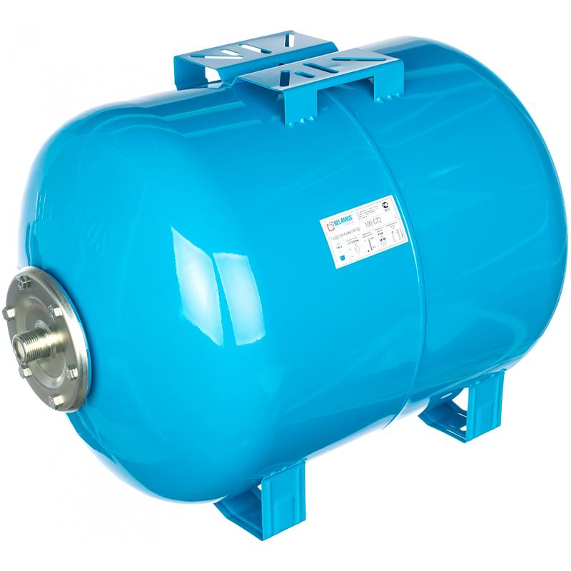 Горизонтальный гидроаккумулятор для насоса скважины Belamos 100CT2 (емкость бака 100л) горизонтальный гидроаккумулятор для воды вихрь га 24