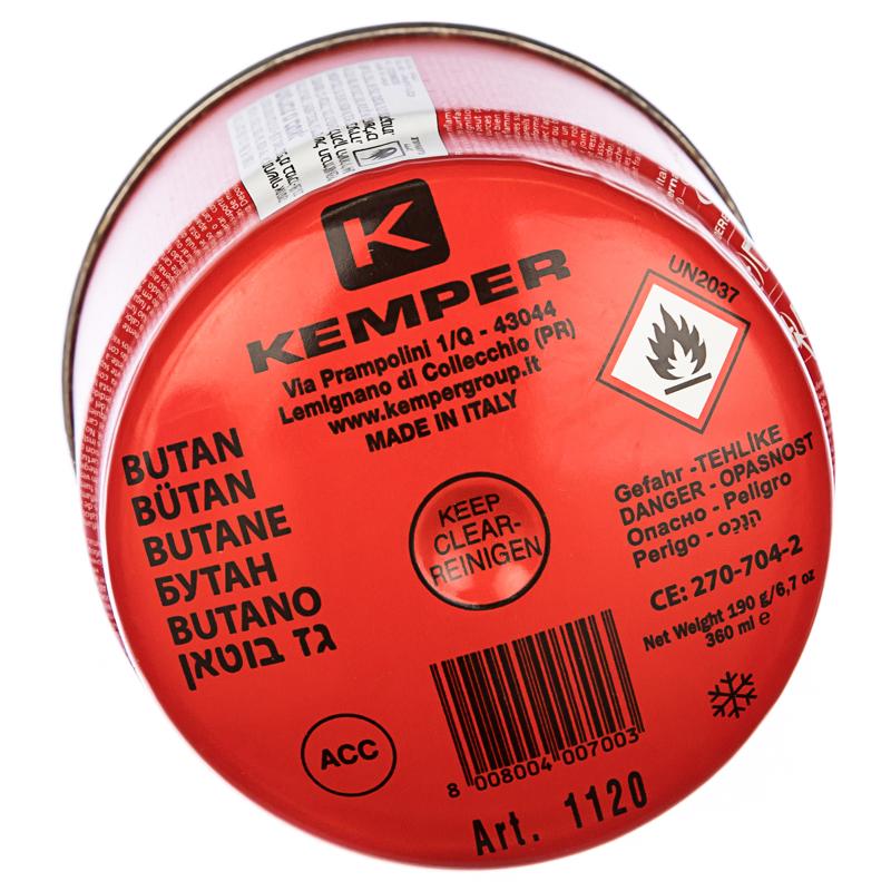 Газовый картридж Kemper 1120 баллон с газом kemper 581 n kemap 750 мл