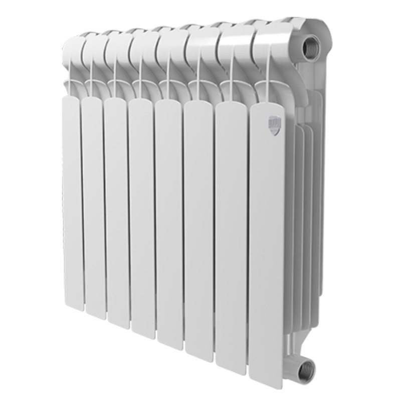 Радиатор биметаллический Royal Thermo Indigo Super+ 500/100, 8 секций радиатор биметаллический radena 500 85 8 секций