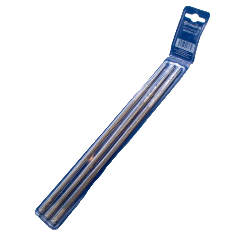 Напильник круглый повышенной стойкости Husqvarna Intensive Cut 4.0 мм, 3 шт. напильник для заточки цепей тундра