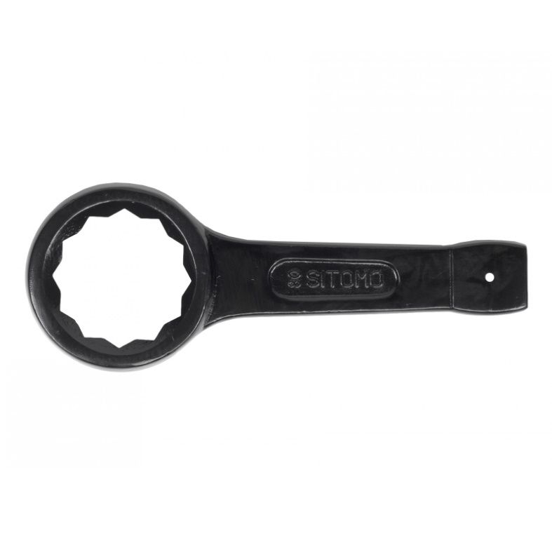 Ключ гаечный накидной односторонний ударный Sitomo 80 мм ключ гаечный sitomo sit 10x11 мм длина 136 мм углеродистая сталь