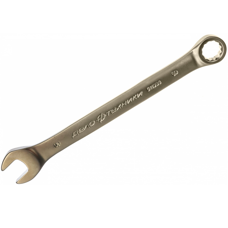 Ключ комбинированный Дело Техники 8мм, 511008 комбинированный ключ дело техники 511007 7 мм