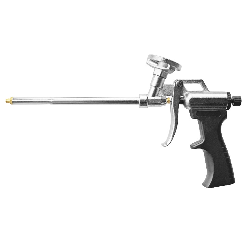 Пистолет для монтажной пены Fomeron Hit 590128 пистолет для монтажной пены fomeron basic 590124 пластмассовый корпус вес 0 1 кг