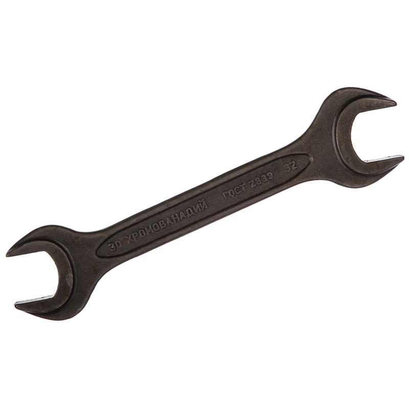 Ключ рожковый Сибртех 14332, 30х32 мм ключ имбусовый шестигранный сибртех 12349 18 мм