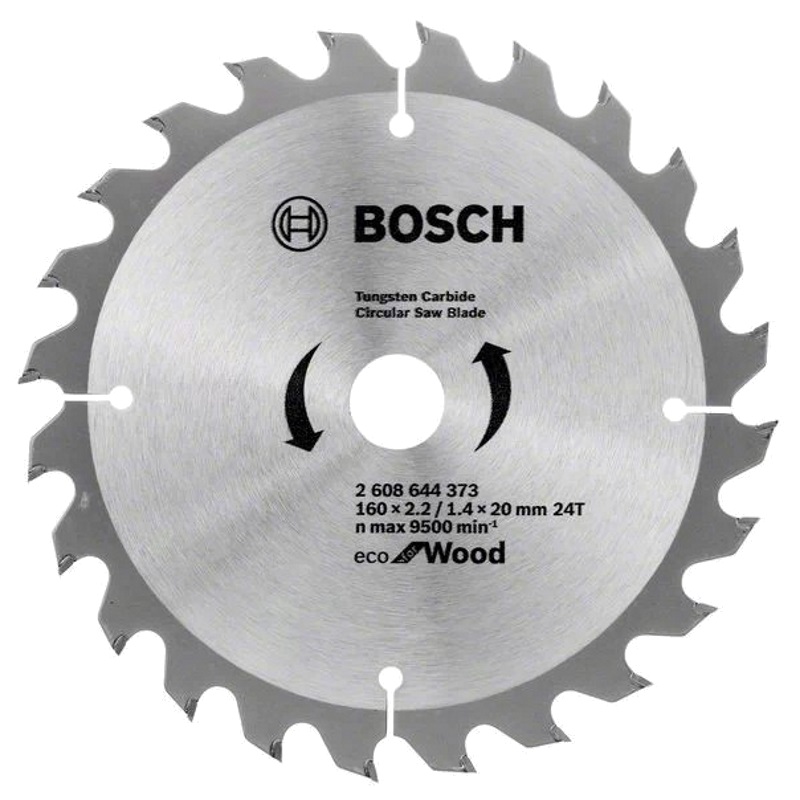 Пильный диск Bosch ECO WO 2.608.644.373 (160 мм) диск пильный bosch speedline eco 130 20 18мм 2608641778