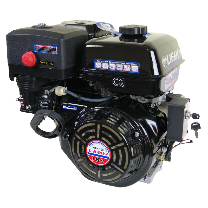 Двигатель бензиновый Lifan NP460E аэрозоль для быстрого старта двигателя rexant 85 0057 520 мл