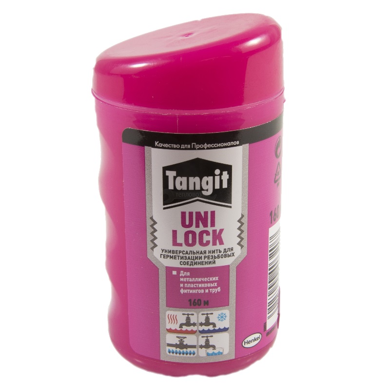 Нить для герметизации резьбы Henkel Tangit Uni-Lock (160 м) уплотнительная нить sprint 04065 25 м
