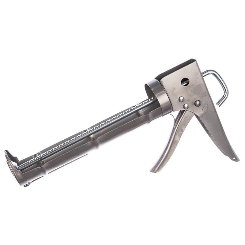 Пистолет для герметика Blast Pressor 591004 (полукорпусный, усиленный, вес 0.46 кг) пистолет для герметика скелетный blast basic 310 мл