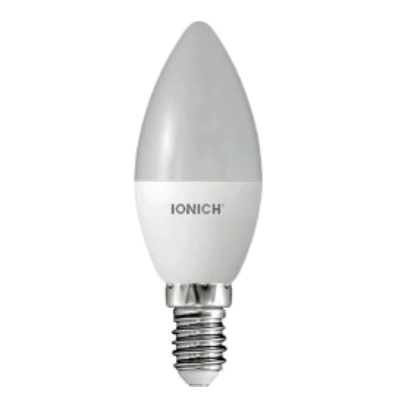 Лампа светодиодная Ionich ILED-SMD2835-C37-6-540-220-4-E14 светодиодный безрамочный встраиваемый светильник ionich