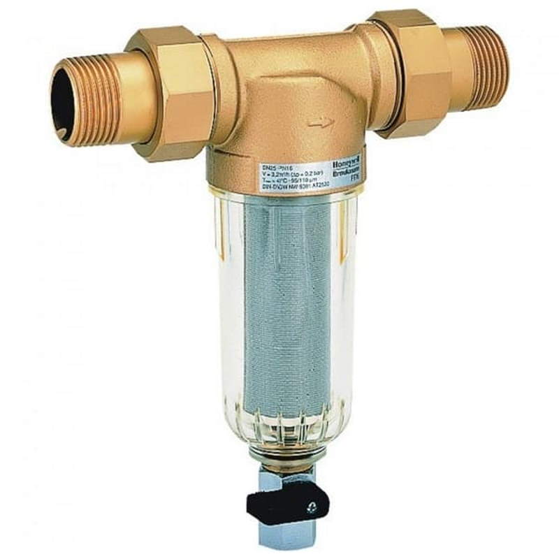 Промывной фильтр Honeywell FF 3/4 AA сетчатый фильтр для холодной воды honeywell