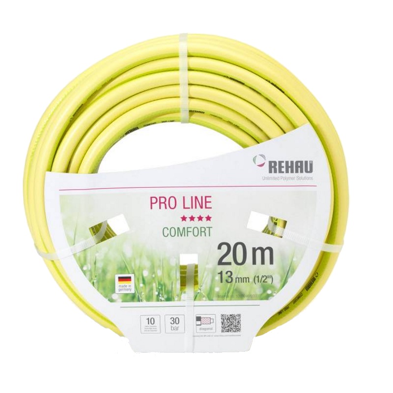 Шланг поливочный Rehau Pro Line (полдюйма, 20 м) шланг rehau green line 1 2 х 20метров от –20 °c до 60 °c