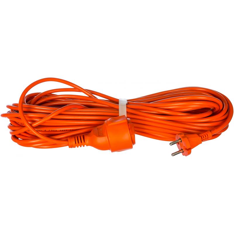 Удлинитель силовой УШ-10 9632780 (длина кабеля 20м, 1 розетка, ПВС) led rplr 160 4 8m 24v ww wh f cw w o flash новый коннектор на бел проводе без шнура 24v 240v