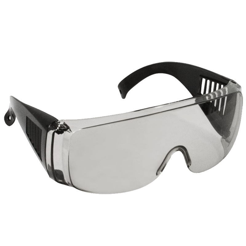 Защитные очки с дужками Champion C1007 (дымчатые) закрытые защитные очки росомз зп1 у 30110 защита от механических воздействий едких веществ