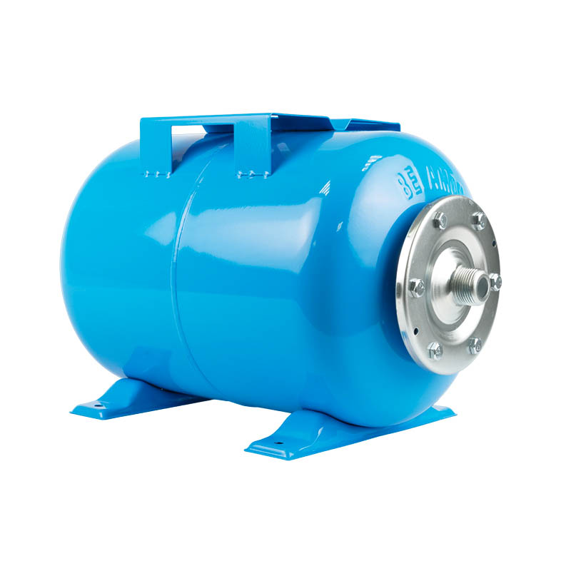Горизонтальный гидроаккумулятор для воды Belamos 24СТ2 (объем бака 24л, давление 6 бар) гидроаккумулятор для насоса аквабрайт гм 100 в