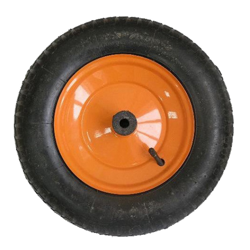 Колесо для двухколесной тачки Variant 12410, 3.25/3.00-8 К99-2С, камерное, с подшипником 20 мм, обод металл. колесо для тачки пневматическое wb4024a yc d330 мм